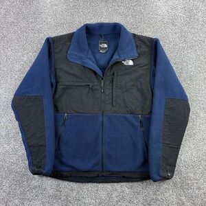 Vintage The North Face Jacket Mens M Blue Denali Fleece Polartec Outdoors Hike